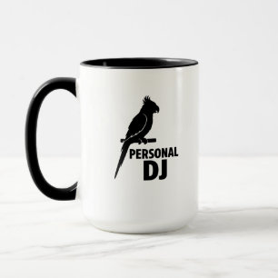 Taza de DJ Personal Funny Parrot para Propietarios