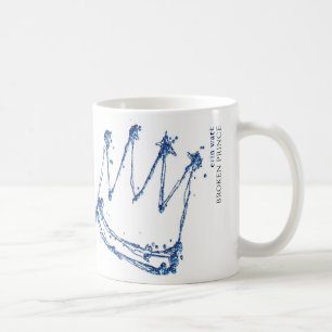 Taza de doble cara del príncipe quebrado