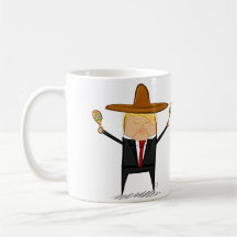 Taza de Donald Trump del mexicano