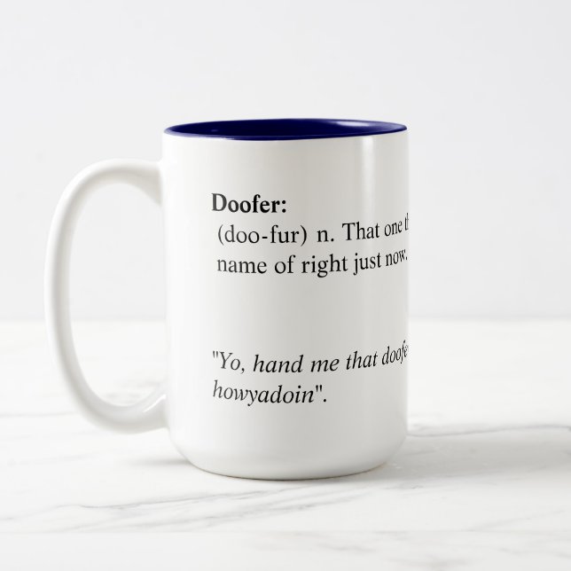 Taza de Doofer (Izquierda)