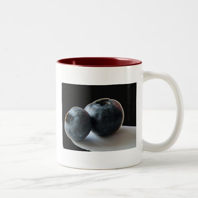 Taza de dos azules (Derecha)