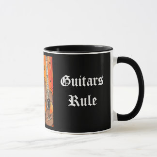 Taza de dos guitarras