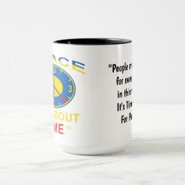 Taza de dos tonos