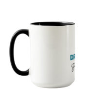 Taza de dos tonos, 15 oz