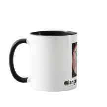 Taza de dos tonos, 15 oz