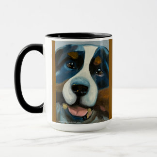 Taza de dos tonos San Bernardo, 15 oz