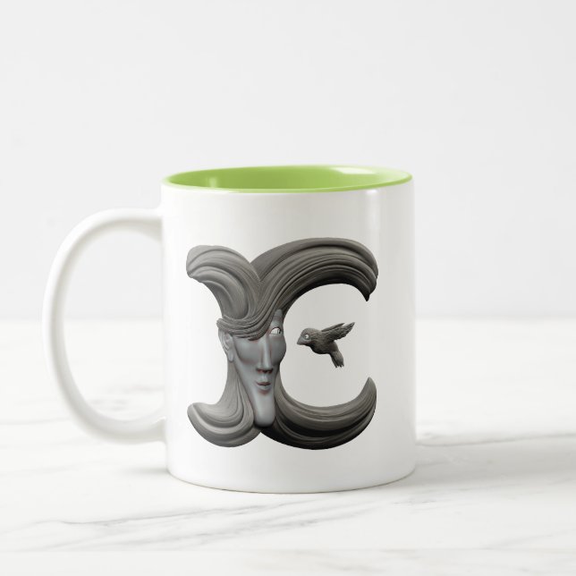 Taza de E (derecha) (Izquierda)