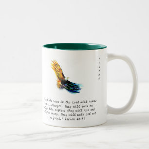 Taza de Eagle del 40:31 de FFAPOV Isaías (zurda)