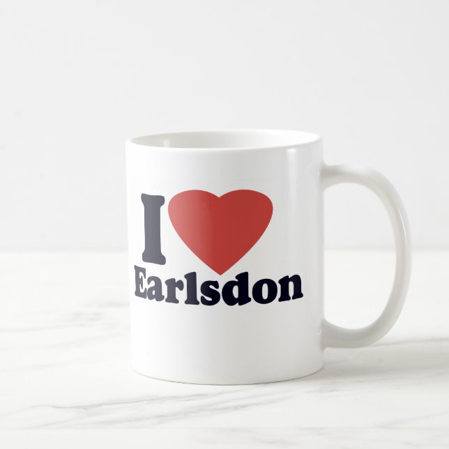 Taza de Earlsdon del amor de la original I (Derecha)