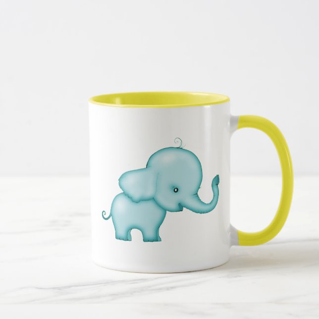 Taza de elefante pequeño (Derecha)