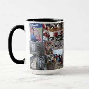 taza de encargo combinada de la foto del café 15o