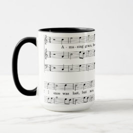 taza de encargo combinada de la música del café