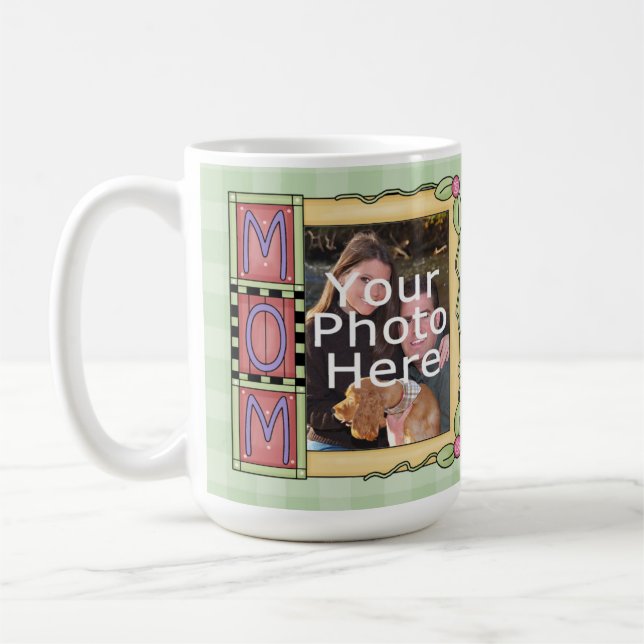 Taza de encargo de la foto del Día de la Madre