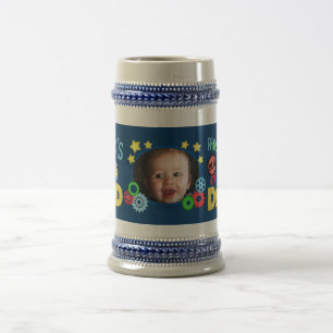 Taza de encargo de la foto del papá del día de