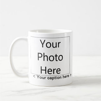 Taza de encargo de la foto (zurda)