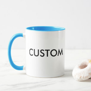 Taza de encargo del campanero 11oz - labio y