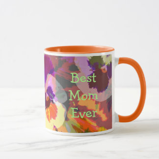 Taza de encargo del día de madre del texto de los