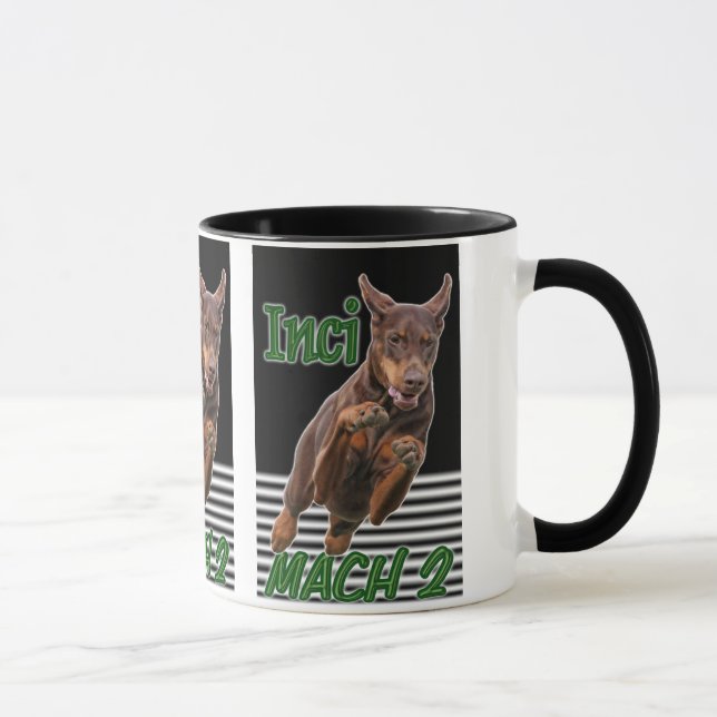 Taza de encargo del diseño del MACH 2 de Inci (Derecha)