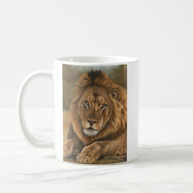 Taza de encargo del león (Izquierda)