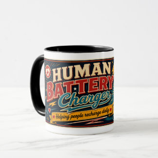 Taza de Enfermera – Cargador de Baterías Humano Re