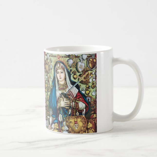 Taza de Erzulie Freda de amor (Derecha)