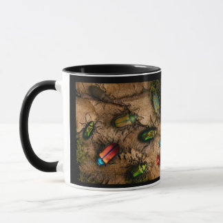 Taza de escarabajos joya del bosque