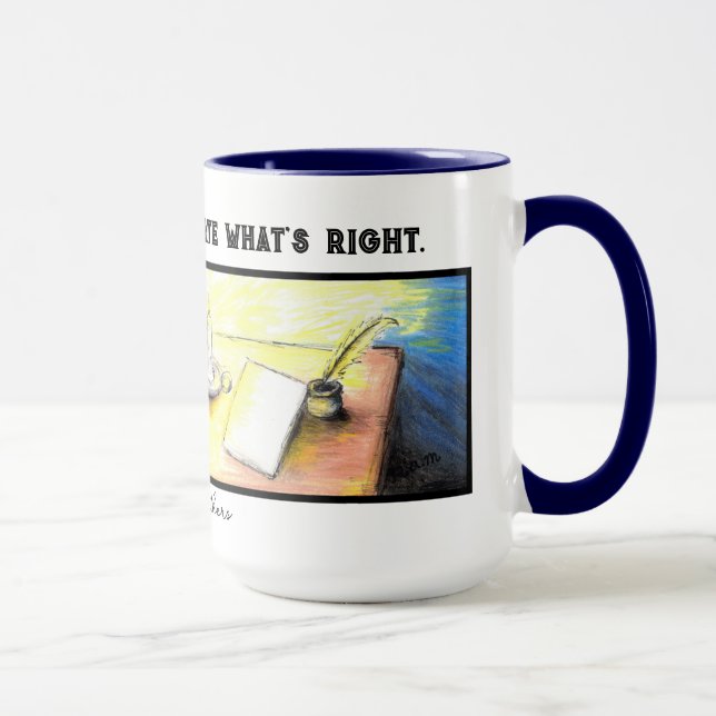 Taza de escritor cristiano (Derecha)