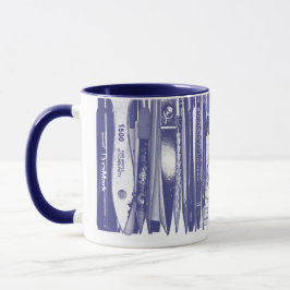 Taza de escritorio Kitschen Fatty Deli Azul