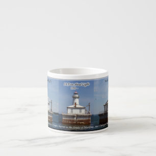 Taza De Espresso 14 Foot Shoal Light espresso mug