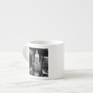 Taza De Espresso 1960:  Una vista aérea de un rascacielos de