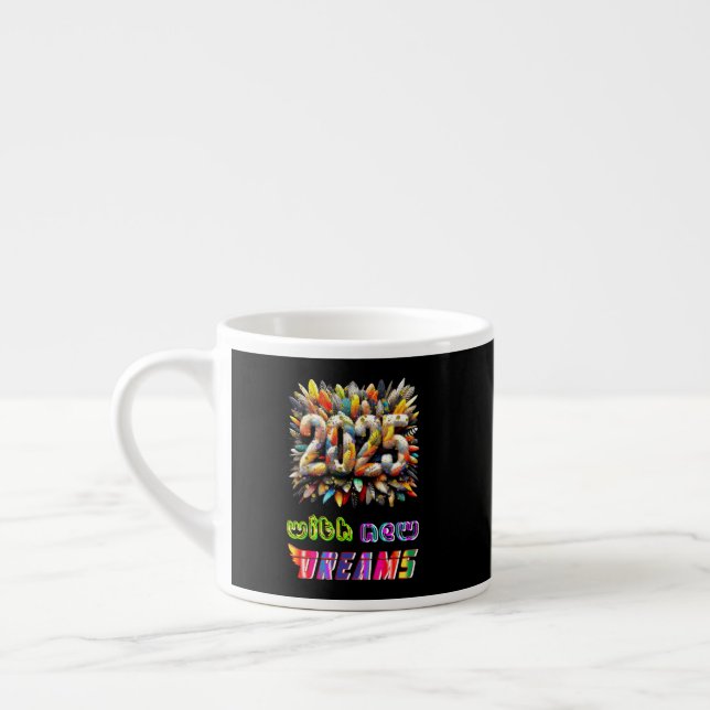 Taza De Espresso 2025 con nuevos sueños (Izquierda)