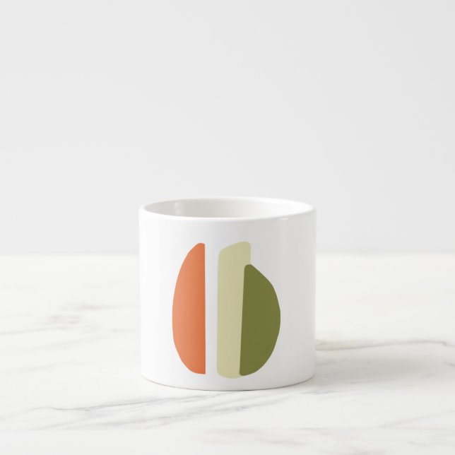 Taza De Espresso 3 formas boho (Frente)
