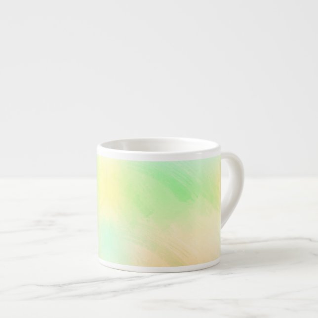 Taza De Espresso A ceramic mug on a white marble surface  (Derecha)