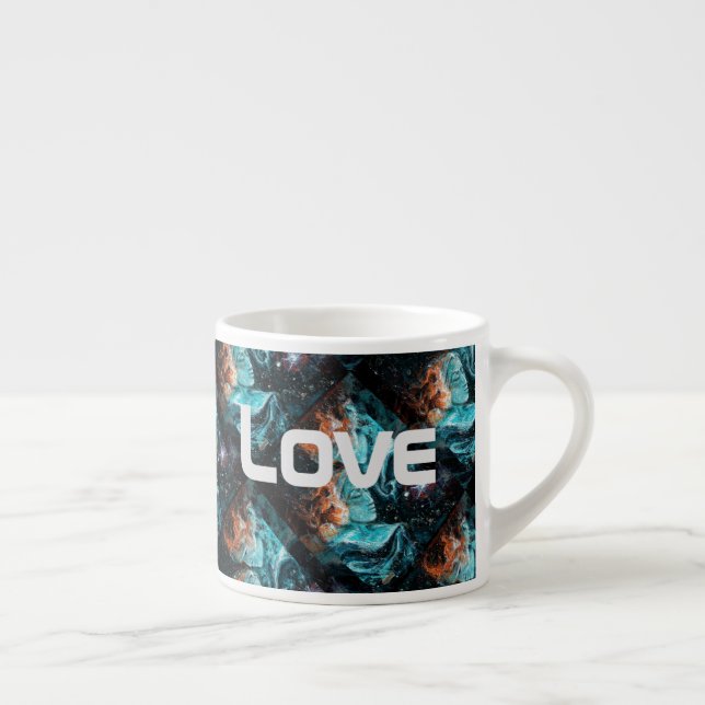 Taza De Espresso A través del espacio (Derecha)