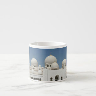 Taza De Espresso Abu Dhabi Emiratos Árabes Unidos Mezquita arquitec