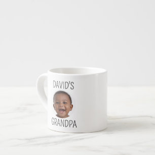 Taza de Espresso Abuelo Foto Bebé David Lindo