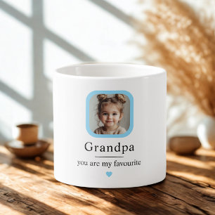 Taza De Espresso Abuelo personalizado con regalo de abuelo