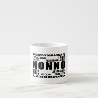 Taza De Espresso Abuelos italianos: Calidades