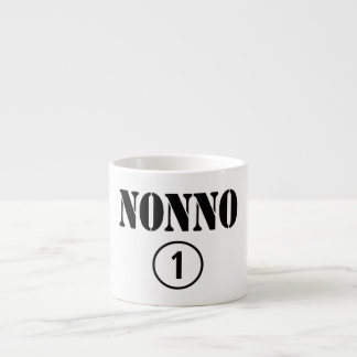 Taza De Espresso Abuelos italianos: Uno de Nonno Numero