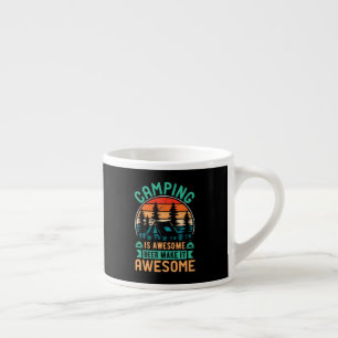 Taza De Espresso Acampar es increíble, la cerveza lo hace increíble