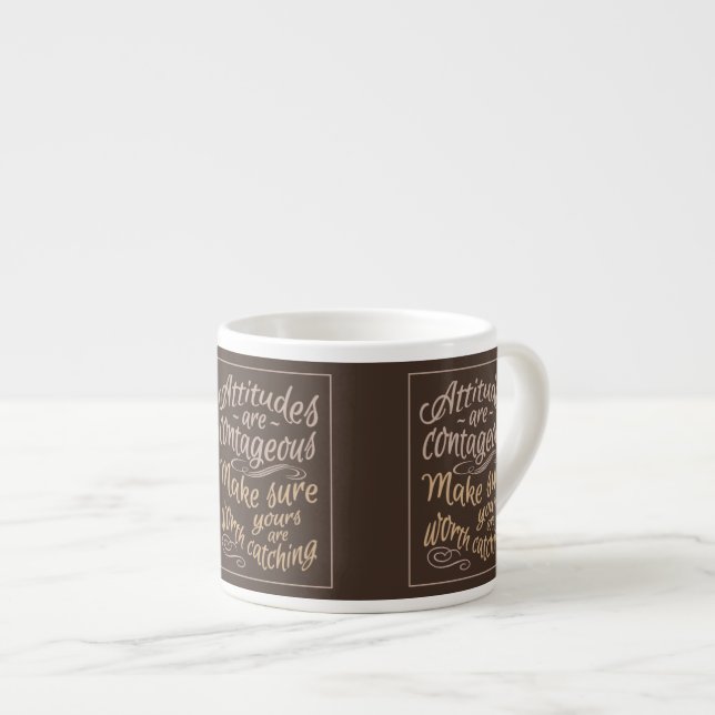 TAZA DE ESPRESSO ACTITUDES (Derecha)