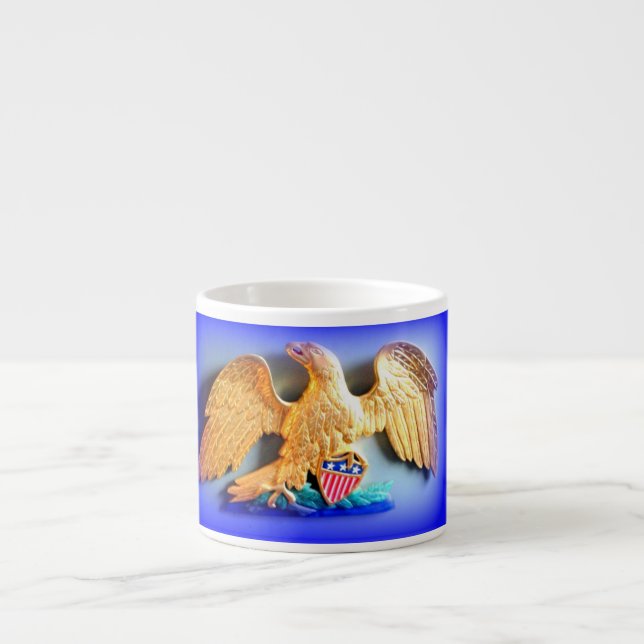 Taza De Espresso águila dorada espresso mug (Frente)