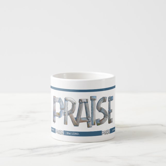 Taza De Espresso Alabanza (Frente)