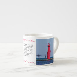 Taza De Espresso Algoma Pierhead Light espresso mug