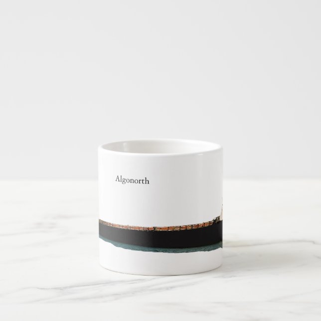 Taza De Espresso Algonorth recorte espresso mug (Frente)