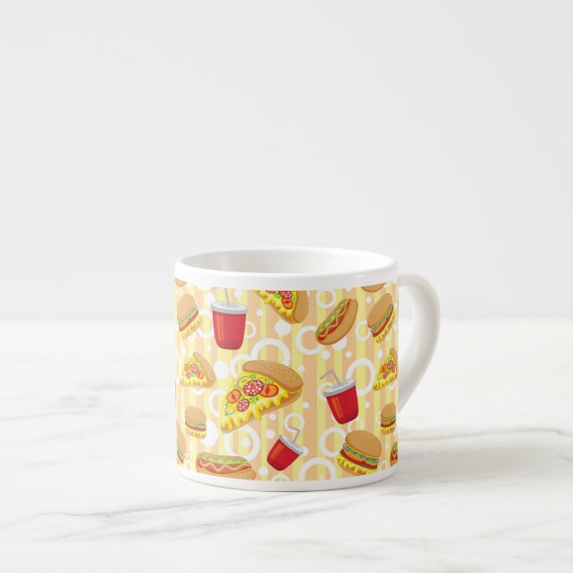 Taza De Espresso Alimentos de preparación rápida (Derecha)