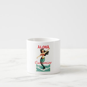 Taza De Espresso Aloha Mermaid Thunder_Thunder_Cove