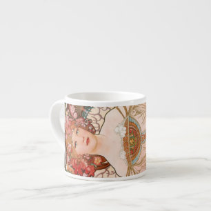 Taza De Espresso Alphonse Mucha F. Champenois