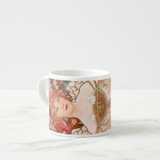 Taza De Espresso Alphonse Mucha F. Champenois