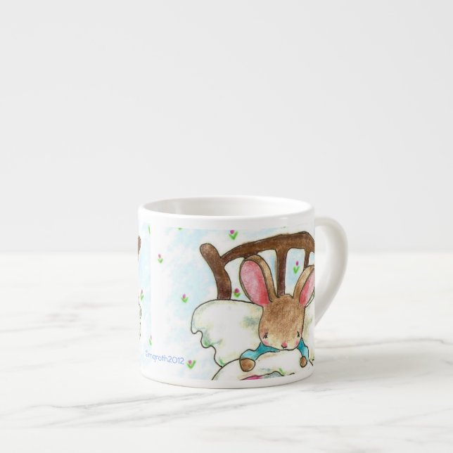 Taza De Espresso amado conejito mug (Derecha)